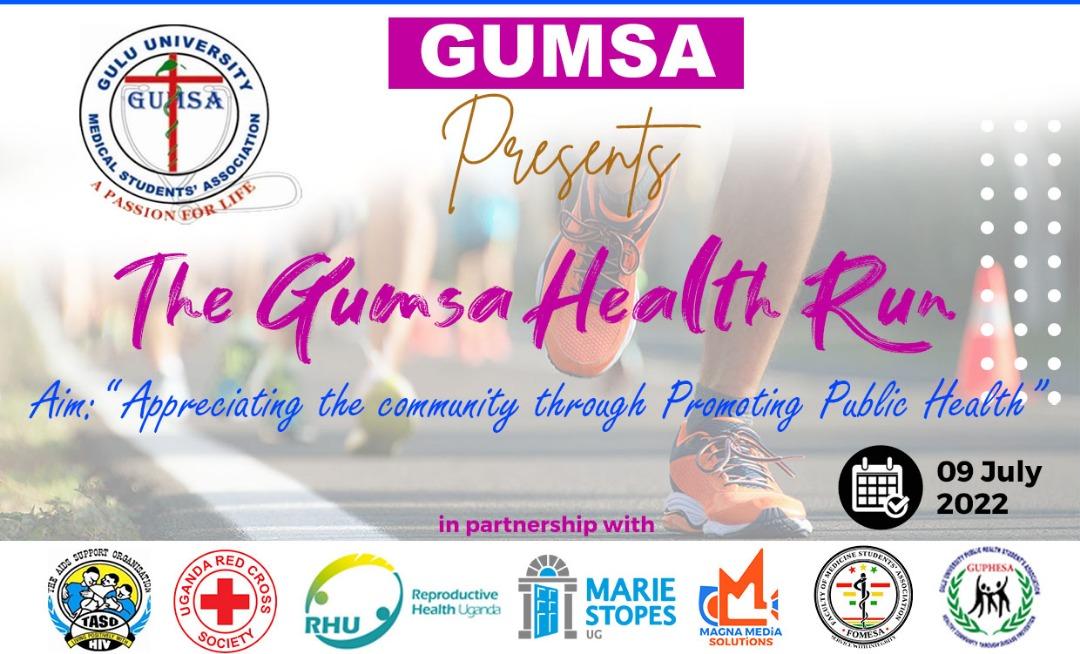 Come Run with Us @GumsaHealth @GULUFOMESA @GuluResearch @GuluVarsity. Because you wanna be Fit and Healthy!