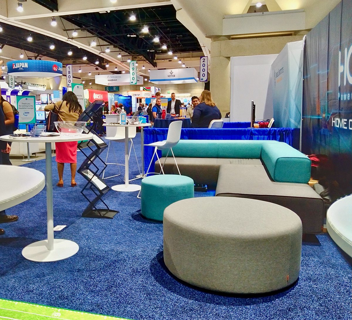 Special thx to <a href="/poppin/">Poppin</a>  for sponsoring ⛵️#BIOatSea w/ <a href="/HomeOfBiotech/">HomeLab</a> 😎 and providing this #ePIC furniture set that made our booth “pop” at #BIO2022.
⭐️ <a href="/poppin/">Poppin</a> is our go-to for modern office furniture and supplies, helping our Fellows #workhappy