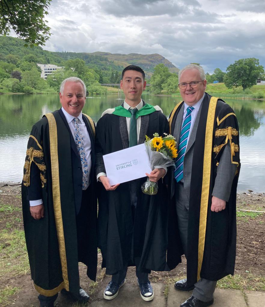 Incredibly we managed to avoid the rain again after the afternoon <a href="/StirUni/">University of Stirling</a> graduation ceremony today. Huge congratulations to all. It was an honour to share your joy. #StirGrad