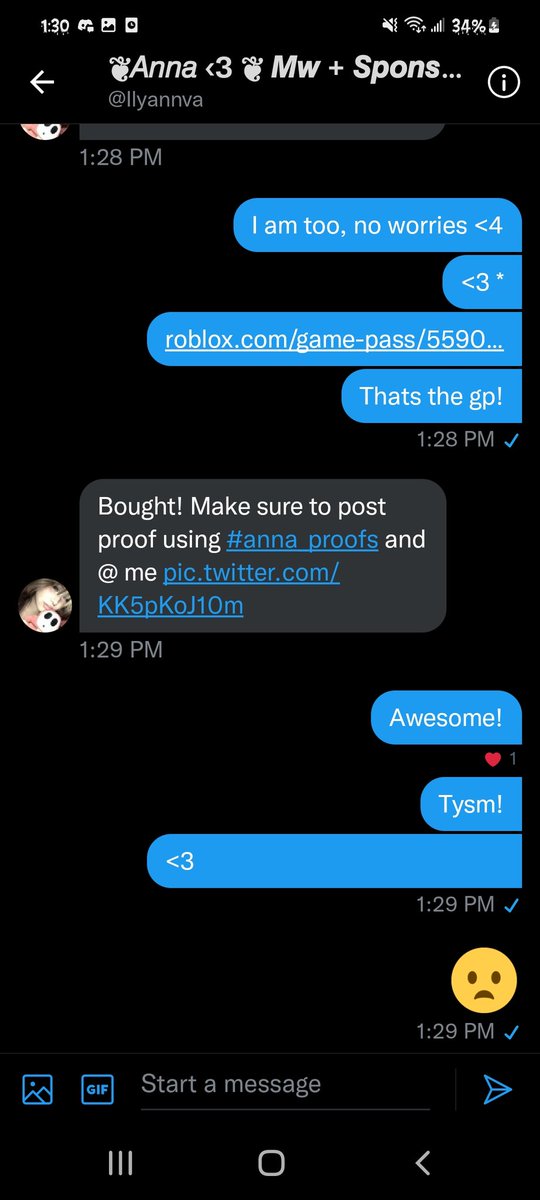 DREALPHINX's tweet photo. @Ilyannva is trusted! Did a robux/halo crosstrade with them <33 Bought!#anna_proofs https://t.co/KN48Xi9lFh
