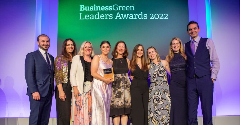 PalladiumImpact's tweet photo. In exciting news, @revere_eco, our partnership with @UKNationalParks, won the #Nature-Based Project of the Year award at the 2022 @BusinessGreen Leaders Awards. Congratulations to the team! #BGLAwards