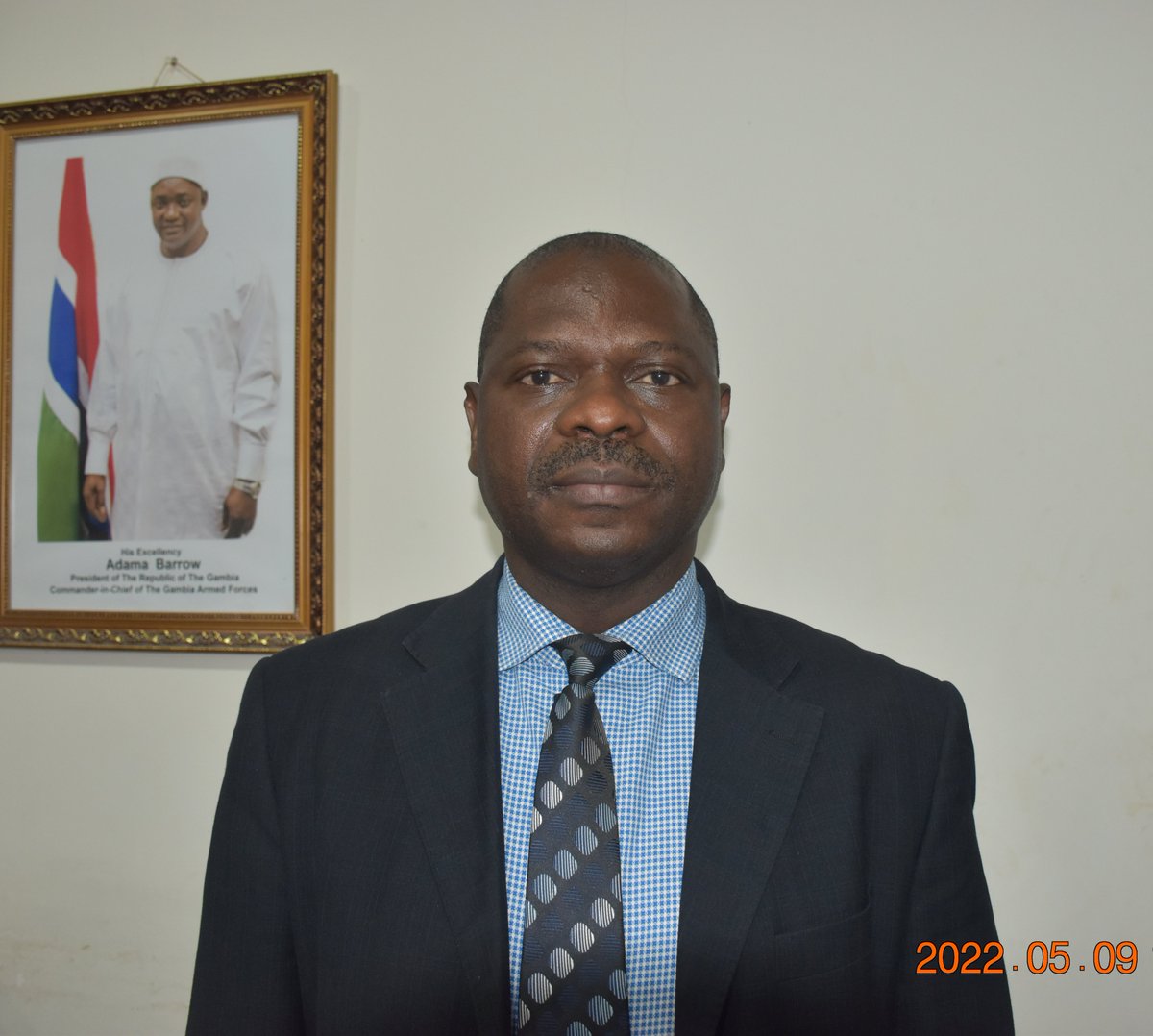 MofeaGambia's tweet photo. Earlier this week #Hon_Keita expressed gratitude to the #BADEA mission for their prompt response to appraise this project following his encounter with them @theAnnual #IsDBGroup’s meeting in @Sharm_Elsheikh early June 2022. https://t.co/Z05M4rdrJK