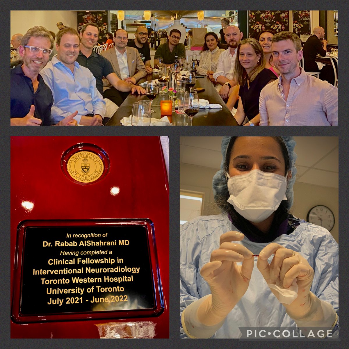 RababThamer's tweet image. Finishing off with amazing mentors and
great colleagues in one of the greatest
neurovascular hubs @UHN @JDMIRadiologist. Grateful for this
memorable experience @timo_krings ,
Agid Ronit , @paddynicholson
@UofTMedim
#FRCSC