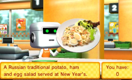 TomodachiLife0's tweet photo. Today's Tomodachi Life food of the day is: Olivier Salad! https://t.co/Q5Pvkl1qKH