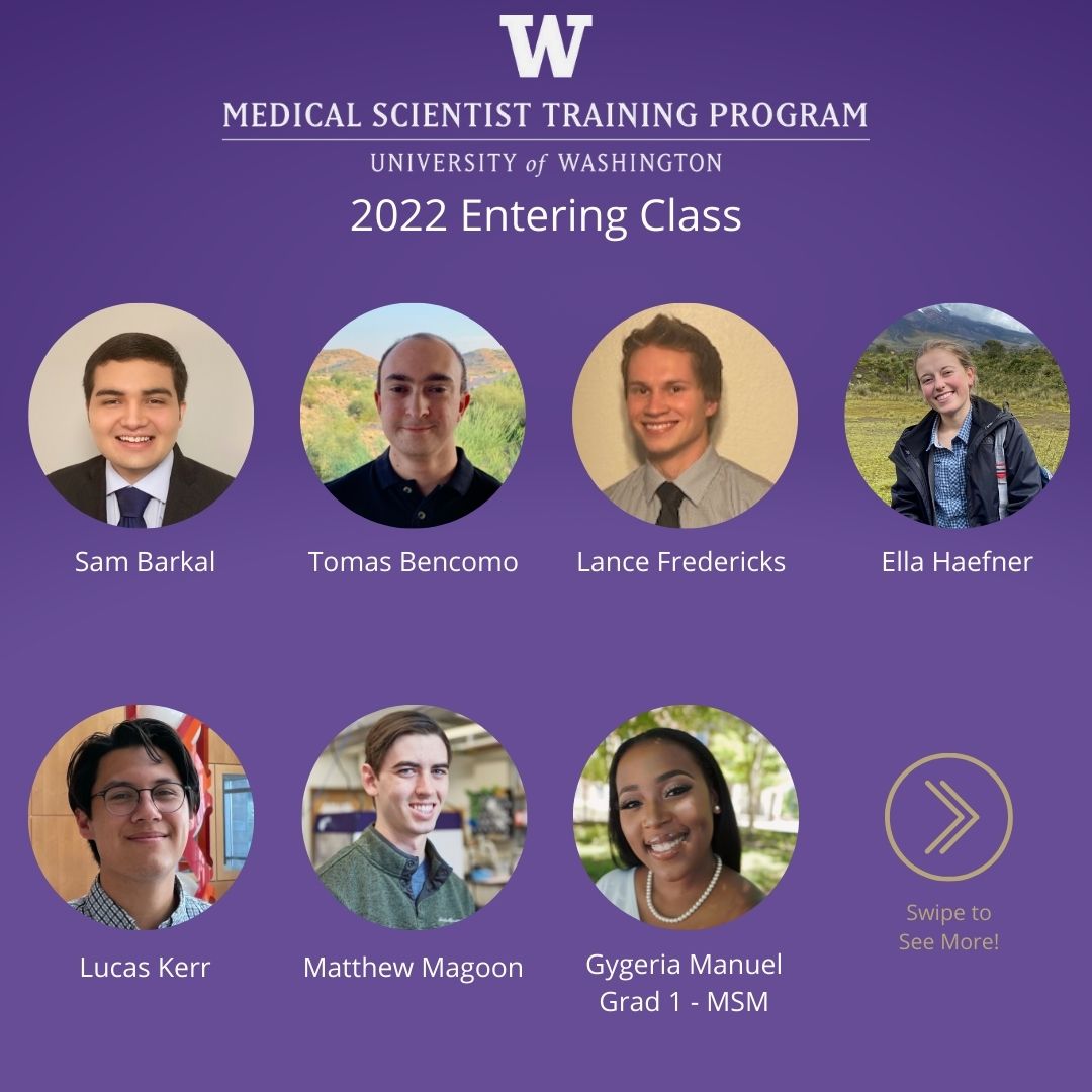 UW_MSTP's tweet photo. Join us in welcoming our incoming class of 2022! 💜💛

#mstp #mdphd #doubledocs #uw #universityofwashington https://t.co/deU1hbhYs8