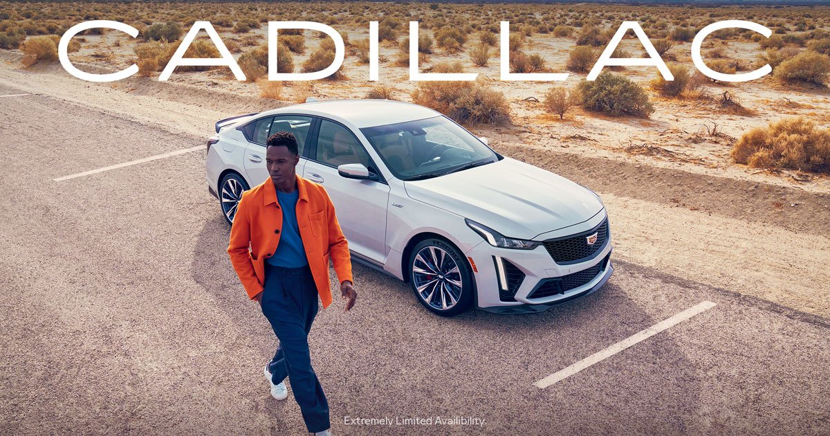 LongAutoGroup's tweet image. #Style that dominates on and off the track. The 2022 #CadillacCT5VBlackwing.