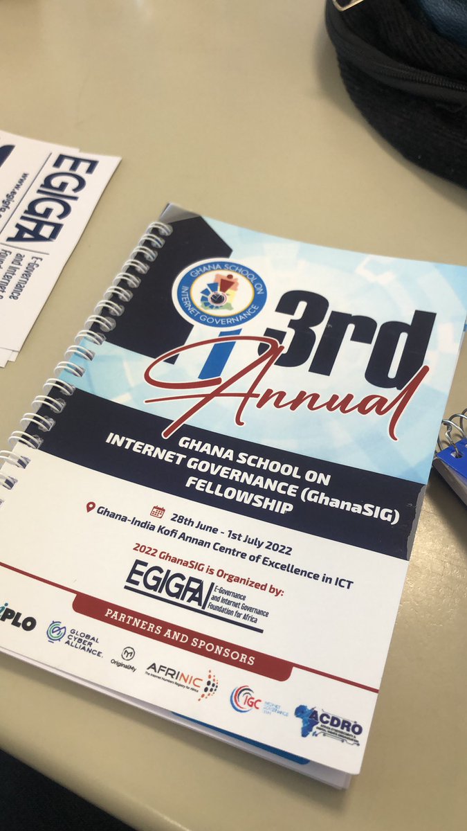 alan_issouf's tweet photo. #Day #1 and #2 #2022GHANASIG’s sessions
Let’s learn more about
#cybersecurityawareness #rights
#digital_age #ecommerce #governace #internet
#EGIGFA #GhanaSIG2022
Let’s enjoy it more vim✨✍️ https://t.co/Kdb2lIYyTw