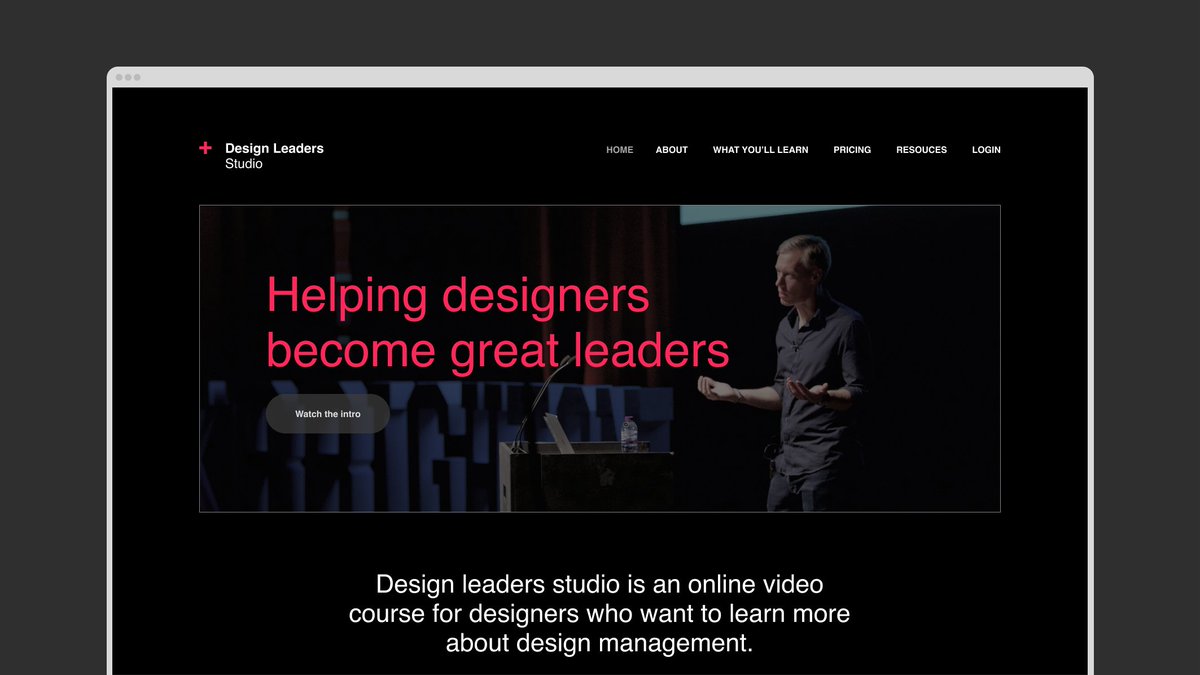 designleaders_'s tweet image. The Design Leaders Studio website is getting an upgrade in the coming months. The new site will include more details on the course modules, samples from the course and resources for design leaders.
Stay tuned.