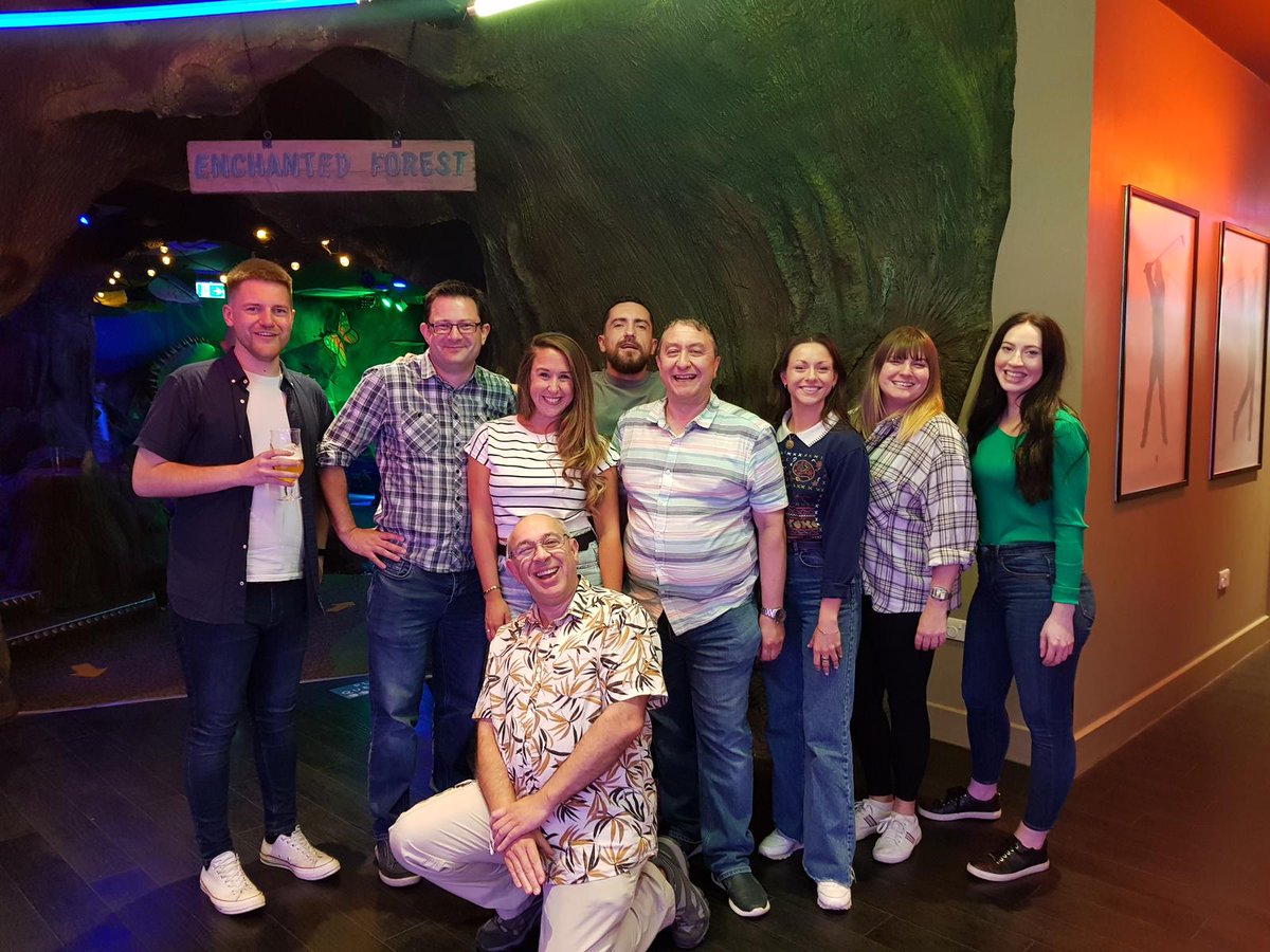 Came 9th out of 9 at Crazy Golf on my first ever @HeartNewsEast team night out. 

@linds_alder @k_emzik @HeartNewsWarren @joeliamthompson @mrchrishubbard @CharlotteSulli @BethanyWales