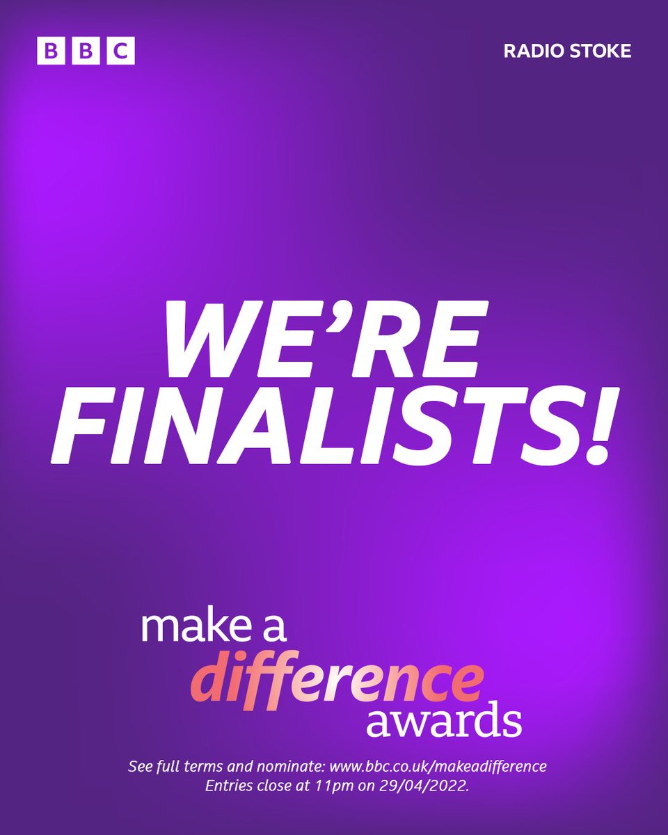 We are absolutely thrilled to be awarded as finalists in the BBC Make a difference awards 2022. 

#BBCMakeADifference
#bbcradiostoke
#maternalmentalhealth
#creatingamoderndaymovement
#womensupportingwomen