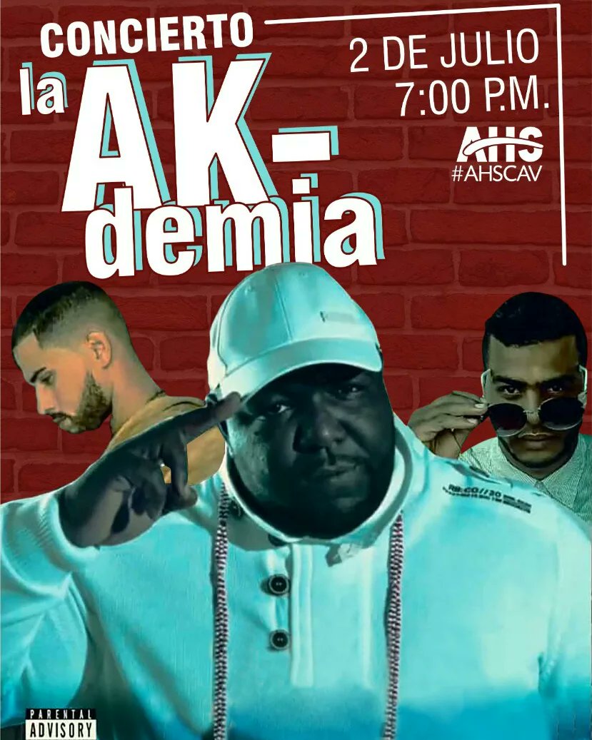 AhsCiegoDeAvila's tweet photo. Si de #rap se trata la #AHSCAV te trae muy buenas noticias. La AK-Demia en concierto 👇
⌚ 7:00 p.m.  2 de julio próximo y como parte de "La Casa Por la Ventana" jornada que abre el #verano en #casa ¡ Si no quieres que te lo cuenten te esperamos! 
#NoPodemosParar https://t.co/OjkAgzFXzv