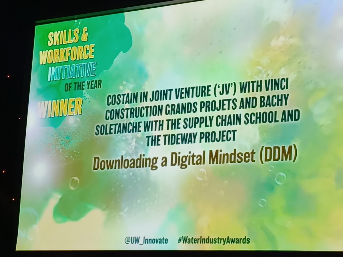 Kiebrock's tweet photo. @uwinnovate #waterindustryawatds

Brill news for the @SupplyCSSchool https://t.co/xAQI5Rujjh