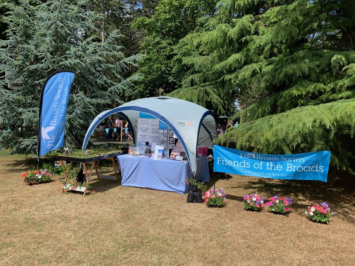 Back at the Norfolk Show on Thursday.  Come and visit our stand in the Broads Village.