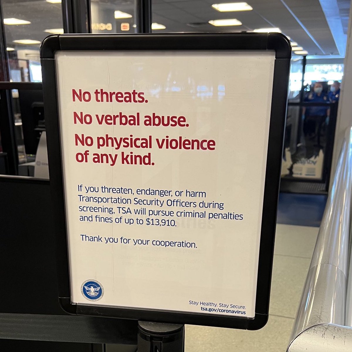 Want a sign like this for your emergency department? 

The bipartisan Safety from Violence for Healthcare Employees (SAVE) Act is modeled after protections for aircraft and airport workers. Urge your representative to co-sponsor and support it: acep.org/federal-advoca…
