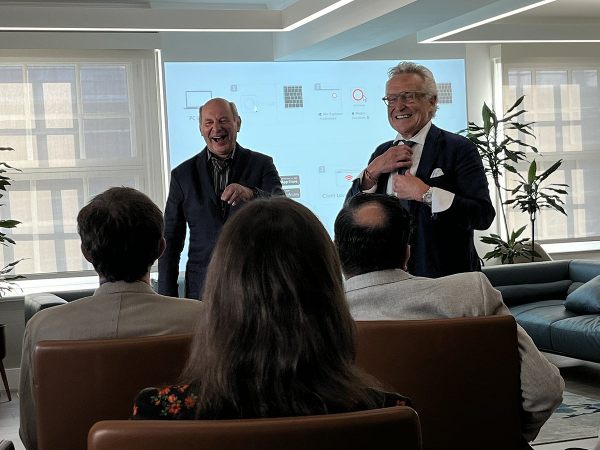 Celebrating Stephen Bayley’s ‘The Age of #Combustion’! 
Exciting discussions around how #electrification could accelerate #design - without the sight, sound and smell generated by the #ICE how will #engineering bring personality to #cars? 

A fun intro to the motoring #PR crowd!