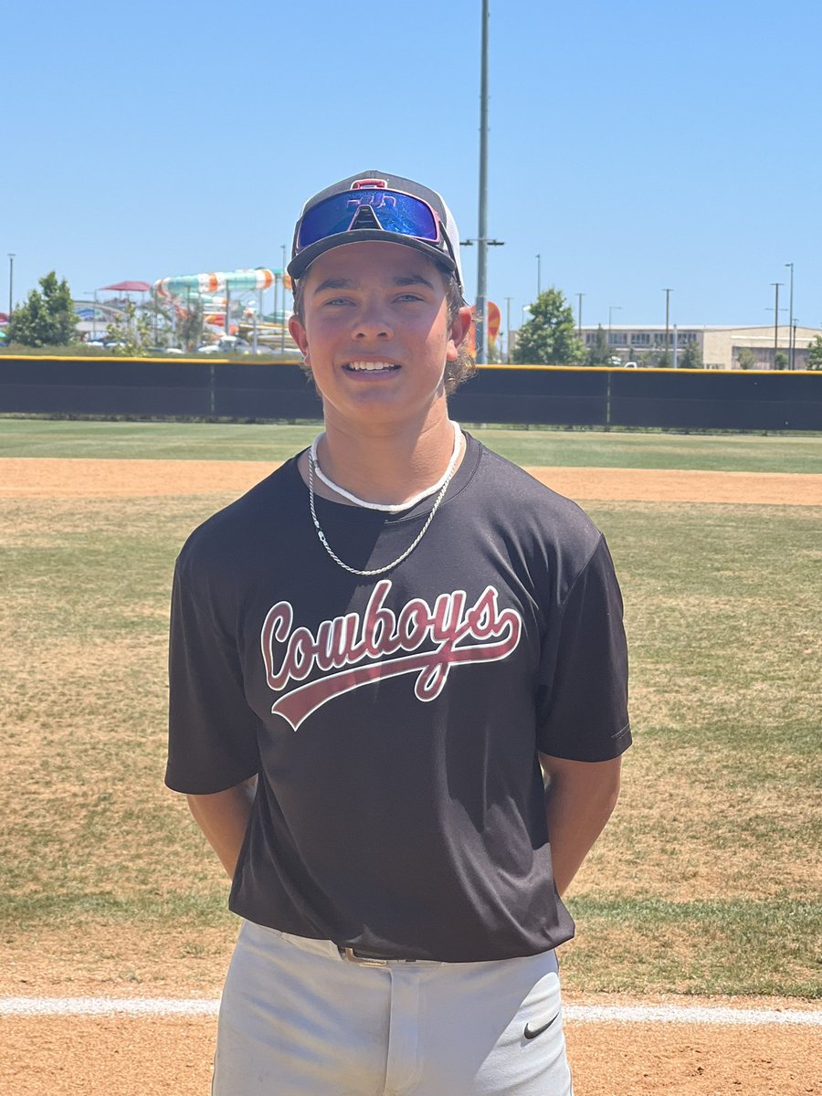 FiveToolCA's tweet photo. .@usapremier Firecracker National Division F: @SadLbackCowboys American 8, BPA SD 15U Black 5
PoG: @GSpiridonoff 1-3, RBI https://t.co/RK2GlkjkCw