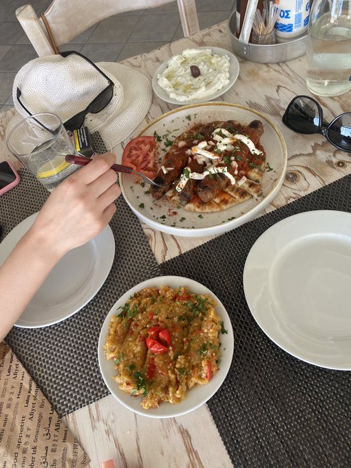 Delicious Greek food! With @candyalexaxxx https://t.co/sjmFRV6JSY<a class="tags" target="_blank" title="On Twitter" href="/?out=eyJ0eXAiOiJKV1QiLCJhbGciOiJIUzUxMiJ9.eyJpYXQiOjE3MjA3NjYyNzQsImlzcyI6InR3cG9ybnN0YXJzLmNvbSIsIm5iZiI6MTcyMDc2NjI3NCwiZXhwIjoxNzUyMzAyMjc0LCJyZWRpcmVjdF91cmwiOiJodHRwczovL3R3aXR0ZXIuY29tL2NhbmR5YWxleGF4eHgifQ.HTrxY2SIeUb22wHpds_8DSLF5fhjibtQU8NmrHi2CX3YFdOoBAkplNcGlaWfOf4xEEtuJI8zjICHQxscrbRT2g">@candyalexaxxx</a><a href="/tag/santorini"class="tags"><span>#santorini</span></a>