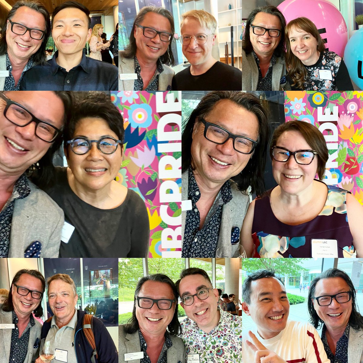 FredAboutTown's tweet photo. Was an absolute pleasure to participate @alumniubc @ubcequity @UBC #faculty #staff #PrideReception #PrideConnect #happypride #loveislove #buildingconmunity #friends #pride #ubcpride #ubccolleaguesโค๏ธ๐ ๐ https://t.co/zYVIdwruYf
