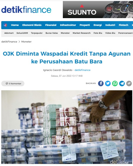 Marchha0's tweet photo. Waspadalah untuk para OJK dimintai kredit tanpa agunan ke perusahaan Batu Bara ini #BNIWajibDiaudit
Kredit Tanpa Agunan. https://t.co/GWyPMB1EAQ