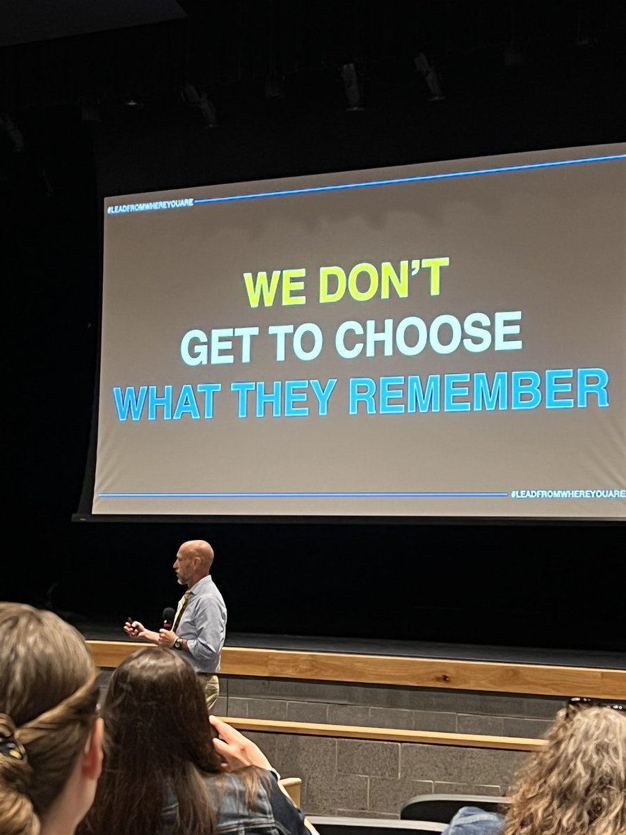 The most powerful slide I saw today! Thank you @Joe_Sanfelippo for the amazing afternoon! #fcpsleads
