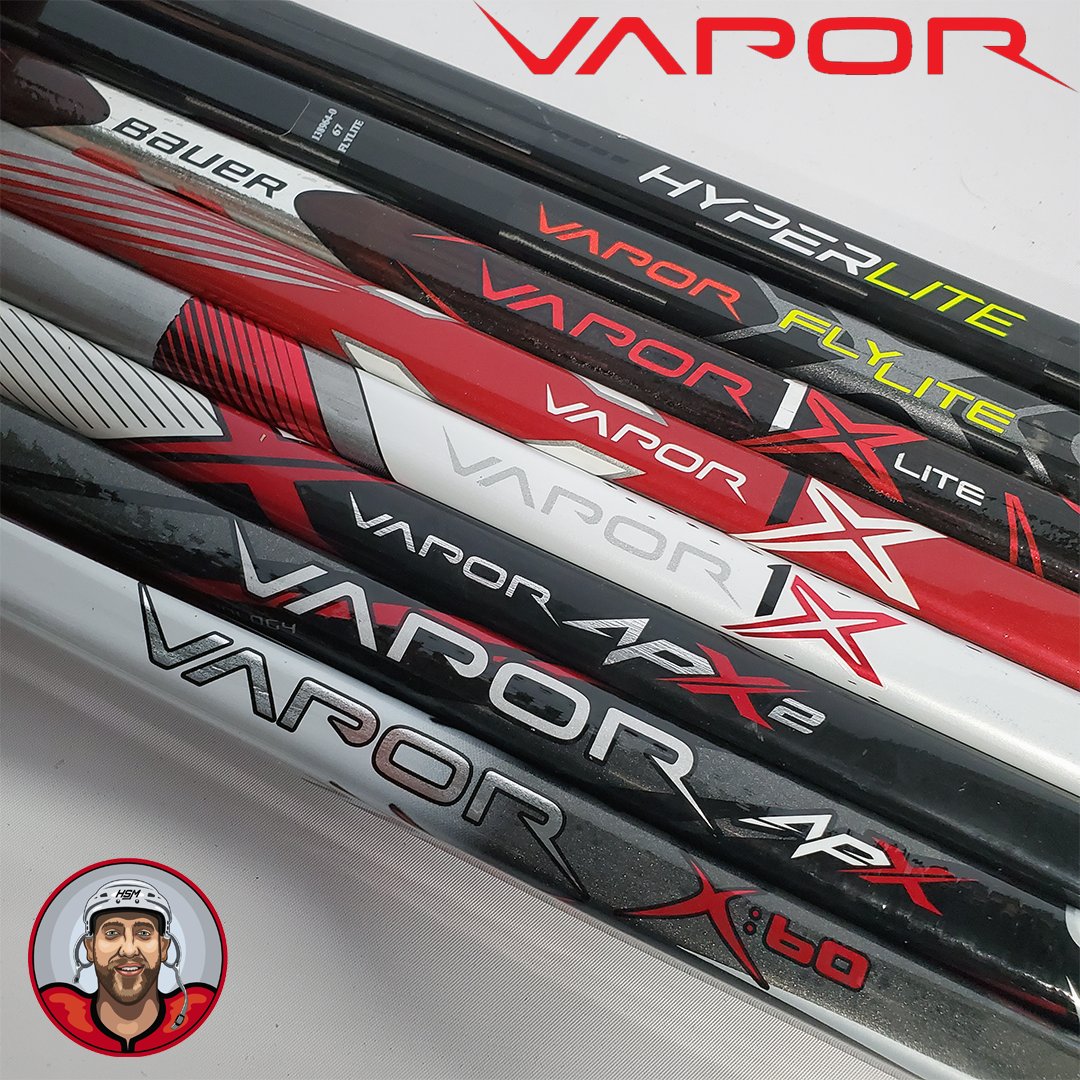 VAPOR?  TAPE 'ER UP! 💨 

What is your all-time favourite Vapor twig?

#Bauer #Vapor #HyperLite #everythingforthegame