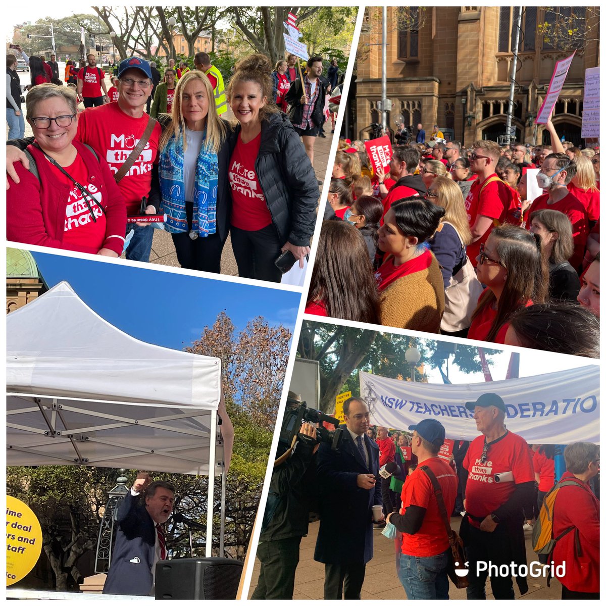 Standing up to a government that doesn’t get the total exhaustion of principals &amp; teachers. The lack of casuals &amp; planning time is pushing us over the edge. It’s time to act <a href="/Dom_Perrottet/">Dominic Perrottet</a>. We need the support. <a href="/nswppa/">New South Wales Primary Principals’ Association</a> #MoreThanThanks