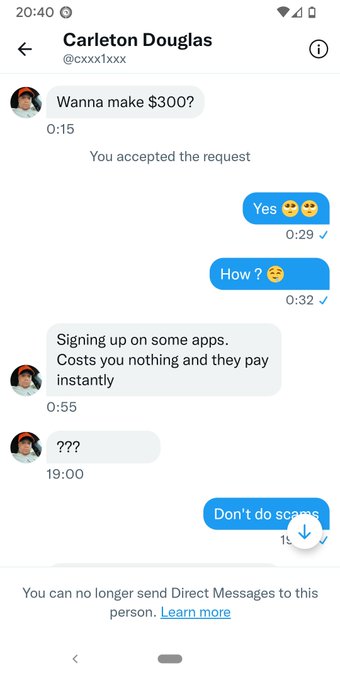 Wow 😳 why can't people just leave people alone  #scammer #asshole #degradingpornstars #sexworkisrealwork<a href="/tag/asshole"class="tags"><span>#asshole</span></a><a href="/tag/scammer"class="tags"><span>#scammer</span></a><a href="/tag/sexworkisrealwork"class="tags"><span>#sexworkisrealwork</span></a><a href="/tag/degradi"class="tags"><span>#degradi</span></a>