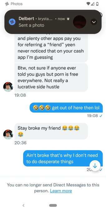 Wow 😳 why can't people just leave people alone  #scammer #asshole #degradingpornstars #sexworkisrealwork<a href="/tag/asshole"class="tags"><span>#asshole</span></a><a href="/tag/scammer"class="tags"><span>#scammer</span></a><a href="/tag/sexworkisrealwork"class="tags"><span>#sexworkisrealwork</span></a><a href="/tag/degradi"class="tags"><span>#degradi</span></a>