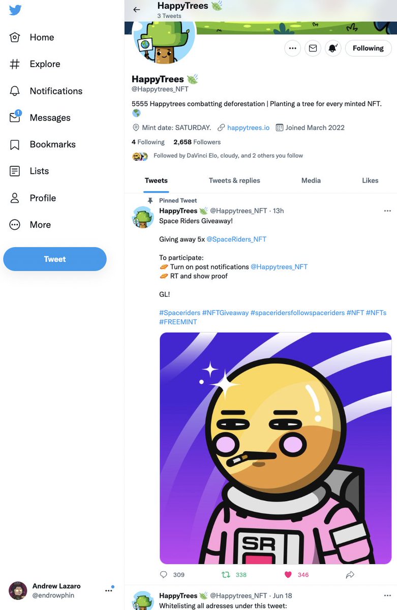 Andrew Lazaro tweet media