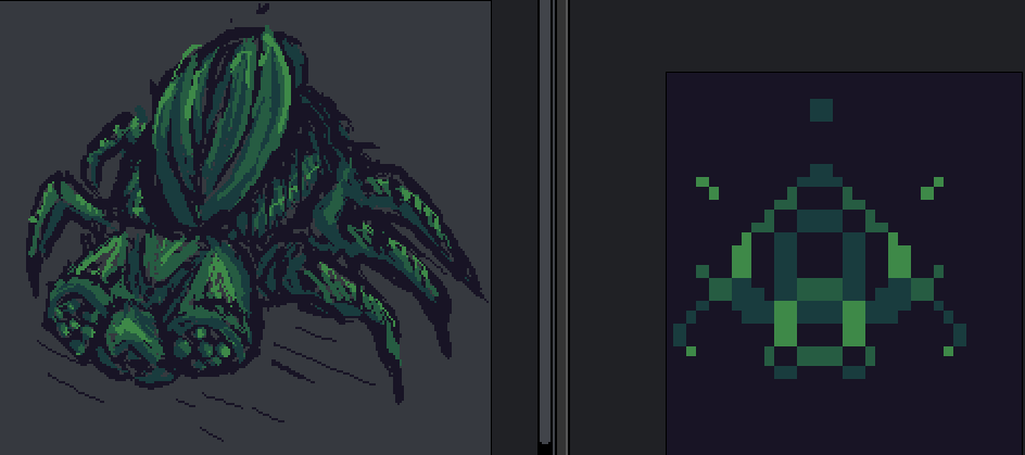 KurbiisThoughts's tweet photo. Hey so I've been sketching some #SpriteDraw content before bed each night to wind down :) https://t.co/FKzF3ja9wY