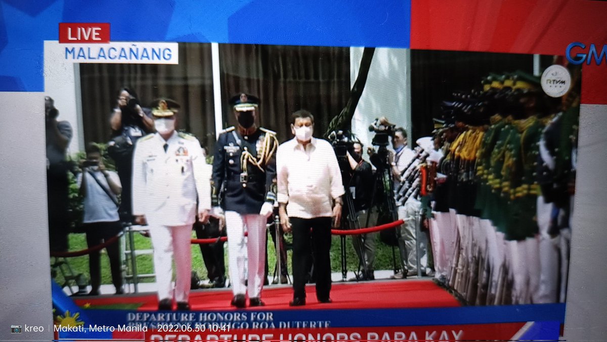 Thank you PRRD. Salamat sa pagsisikap at serbisyo para sa mahal nating PILIPINAS. Hnd naging  madali pero mas marami Kang nagawang mabuti. ❤️

#PRRD
#BBMInauguration