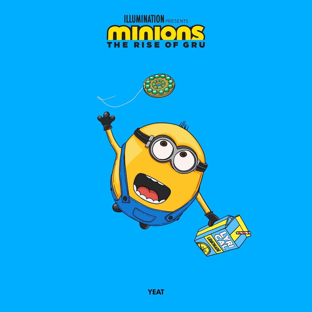 The #Minions trailer snippet had us geeked for @yeat1_’s new track and it’s finally out now 🤓 spotify.link/minions