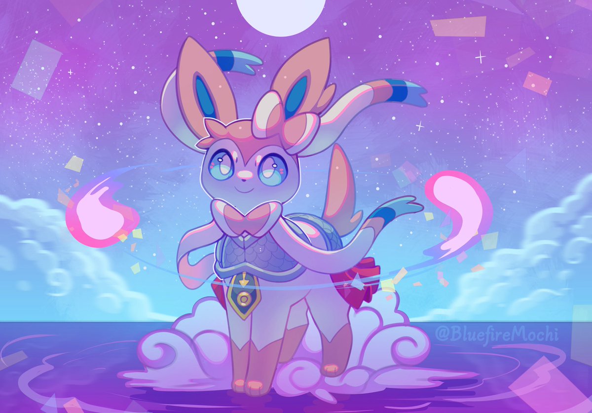 Knight Sylveon! Cant wait to get this skin, haha

#PokemonUNITE