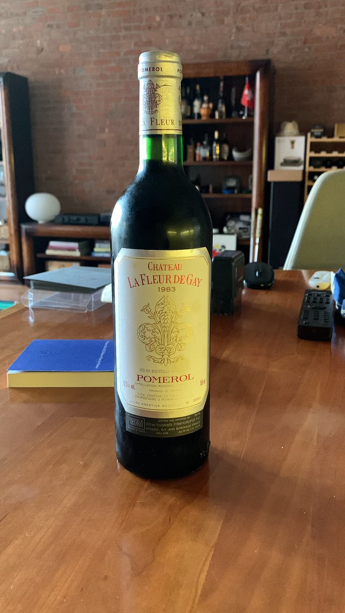 rossgoldin's tweet photo. @jgreco @0xBurghound I got a strange lot at auction, a case of 1983 La fleur de Gay and 1 1983 Lafleur. Have been getting through the '83 La fleur de Gay and they are awesome.  Haven't had the Lafleur yet. https://t.co/G8ujDvwnJS