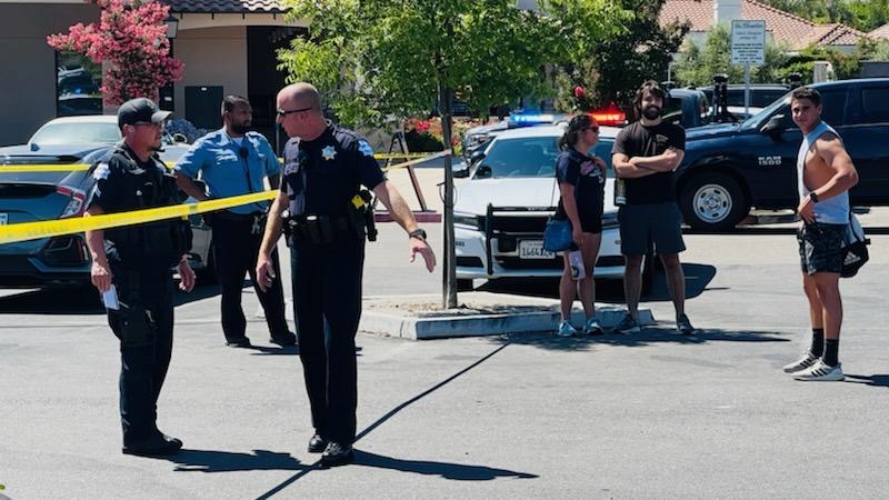 KMPHFOX26's tweet photo. One person was shot at the GB3 in North Fresno, police say.

Developing: https://t.co/AleRLcNnjo https://t.co/6x6CvIwwa1