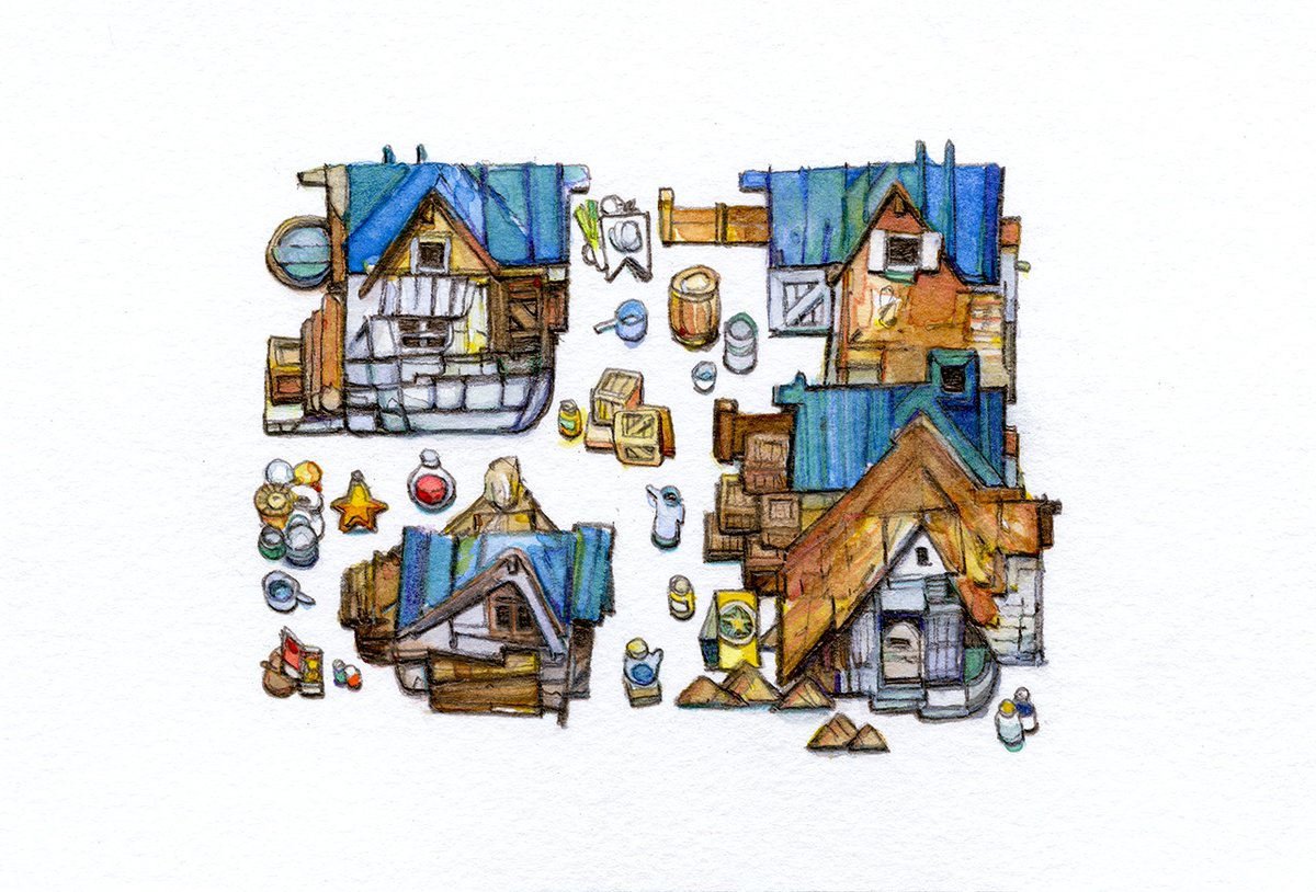 「a tiny tiny love letter to shelter🏡; th」|Thomas Scholesのイラスト