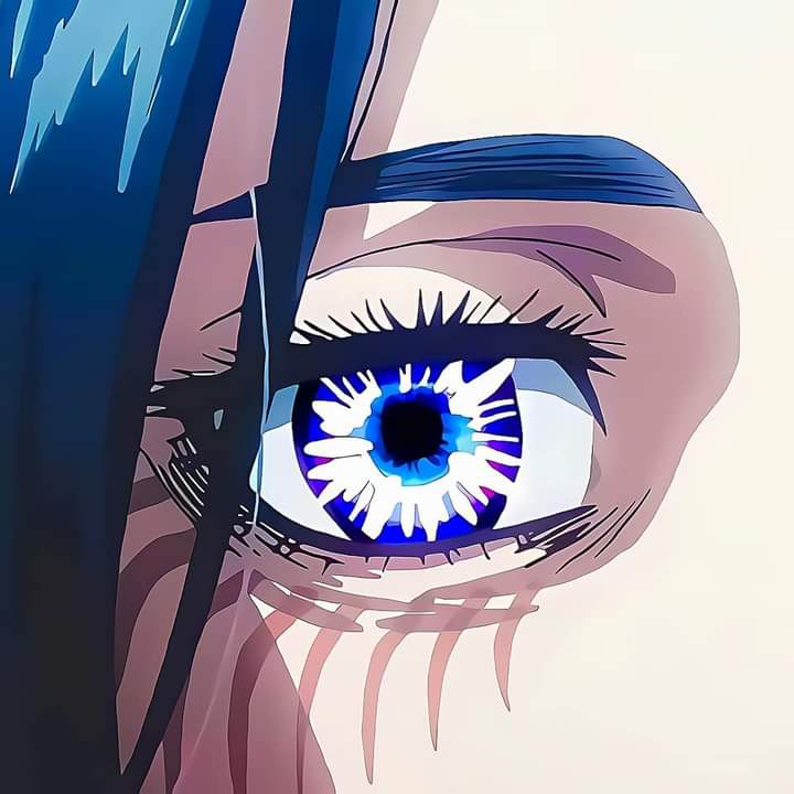 SlimeSenju's tweet image. Some of the best designed eyes in anime