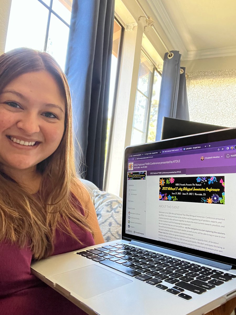 EducbyEllie's tweet photo. Thank you so much ATDLE for allowing a virtual conference choice this year! As always, I am left healed, inspired and ready to take on the next school year! #atdle2022 #bilingualisbeautiful https://t.co/ZedEMDNEFU