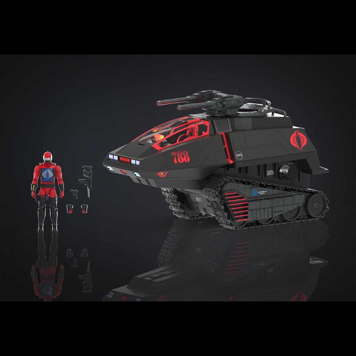 EFNcool's tweet photo. We're big #GIJoe fans and the HasLab G.I. Joe Classified H.I.S.S. is exactly what we were hoping for!

On top of that - it's almost 100% fully funded *ON THE FIRST DAY*!

Crazy! Head to @HasbroPulse and back up to 5!

https://t.co/Tt8iQoMwOj https://t.co/Ah3Dmp6iRq