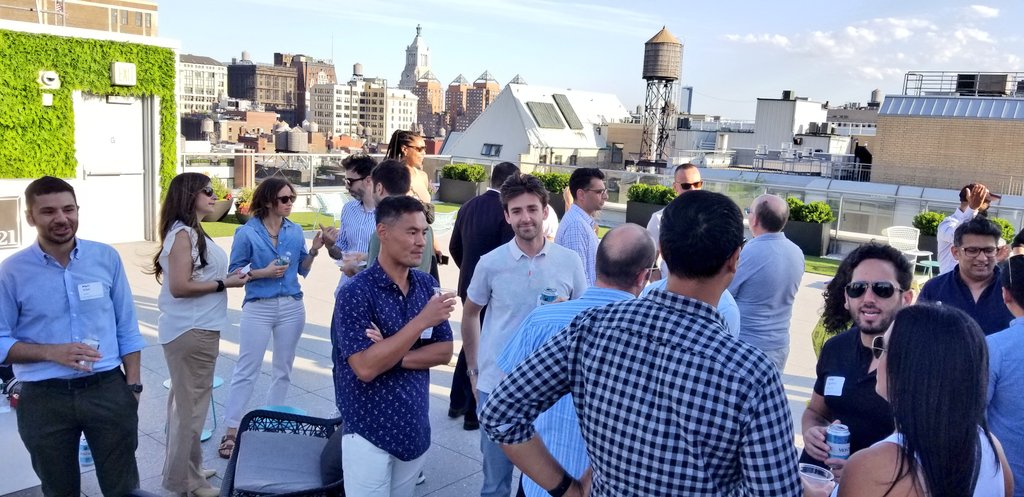 Beautiful night to hang on an NYC rooftop and nerd out on modern GTM and all things PLG

Well done <a href="/Justin_Digs/">Justin Dignelli</a> <a href="/RezwanKh/">Rez Khan</a> <a href="/heyitspeterz/">Peter Zawistowicz</a> and team <a href="/MeetPace/">Pace</a> on organizing and getting such an awesome group of people together!

cc <a href="/jerseejess/">Jessica Lin</a>