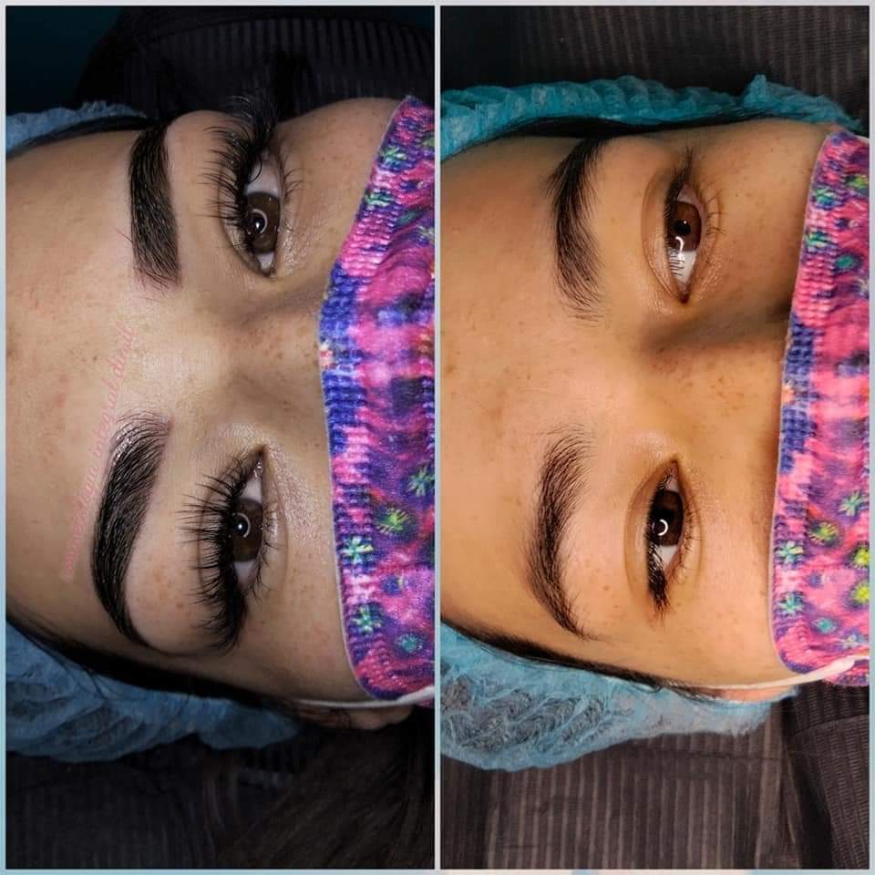 La técnica del día de hoy fue Ombre y consiste en un sombreado con un difuminado en la entrada