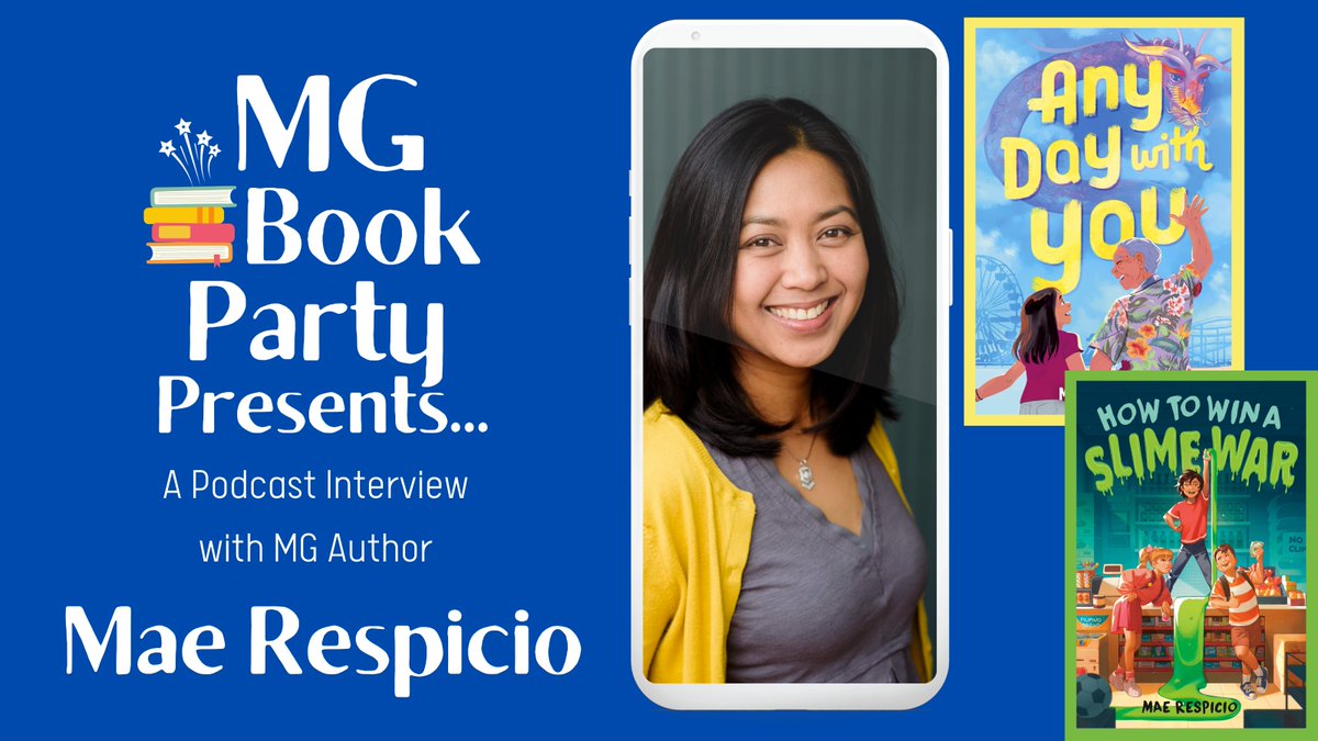 You're going to LOVE this interview with <a href="/maerespicio/">Mae Respicio ✨MAINLY UPDATES✨ Find me on Instagram</a>! <a href="/cherylcaldwell/">cheryl caldwell</a>
and <a href="/hclarkwrites/">Heather Clark - LEMON DROP FALLS🍋</a> had so much fun learning from this delightful #kidlit #author! #middlegrade #writingcommunity #BookRecommendations #podcast #AuthorInterview buzzsprout.com/1776784/107861…