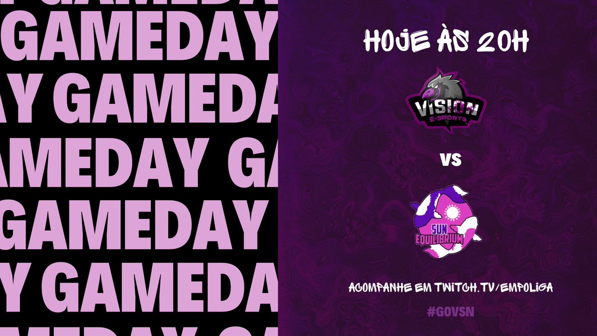 salvadorravens's tweet photo. Todos preparados pro frio? Hoje a purple mostra como brilha de verdade! 😎
É a vez da Line up Purple atuando na Trad A, contra a equipe Sun Equilibrium pela @empoligaoficial
#takethevision #GoVSN https://t.co/Mdhw5rkDD0