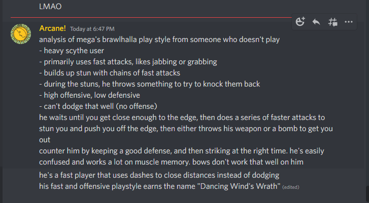 TheMegaNoob_'s tweet photo. @Arcanium5514 Thank you this is awesome #brawlhalla https://t.co/r2FeBw1H5U