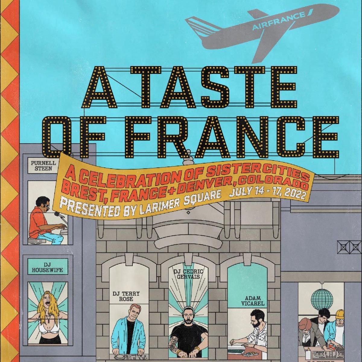 🇫🇷 #FREE 
Bastille Day is coming soon and we are preparing an exceptional French Festival for our community.
TASTE OF FRANCE - A 4 DAY FESTIVAL ON LARIMER SQUARE
Click for more details: conta.cc/3nriPNL

#rmfacc #facc #france #bastilleday #festival #denver #chamberofcom