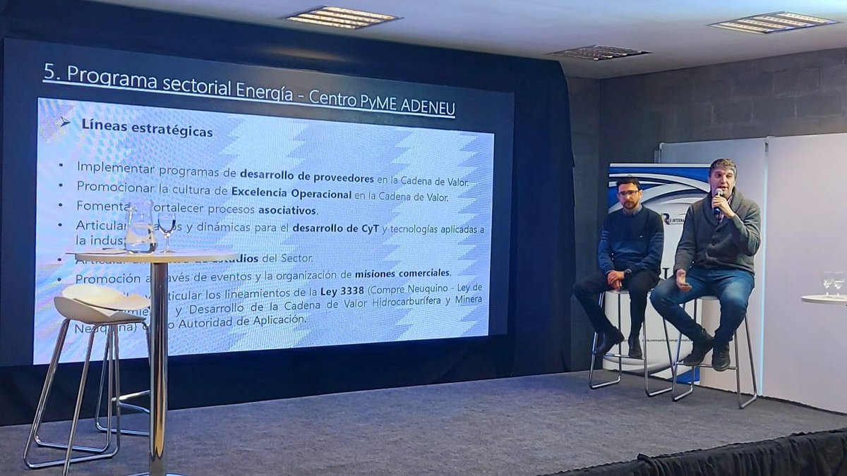 En el Encuentro Federal de Parques Industriales presentamos servicios y herramientas vigentes para el sector:
✅ Implementación de normas de calidad/productividad.
✅ Desarrollo de la cadena de valor de energía y minería.
✅ Programa de Crédito Fiscal [adeneu.com.ar/creditofiscal]