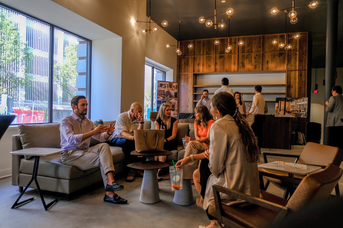 IntelicaCRE's tweet photo. So thrilled to show off all the progress at Ballpark Heights during the @CORFACIntl Conference last week! The grand opening is scheduled for July 25th! For leasing information, visit https://t.co/jPcRiGWKcz or call 314.370.4563. #intelica #thinkcorfacfirst #ballparkheights https://t.co/akxkUUWZfM