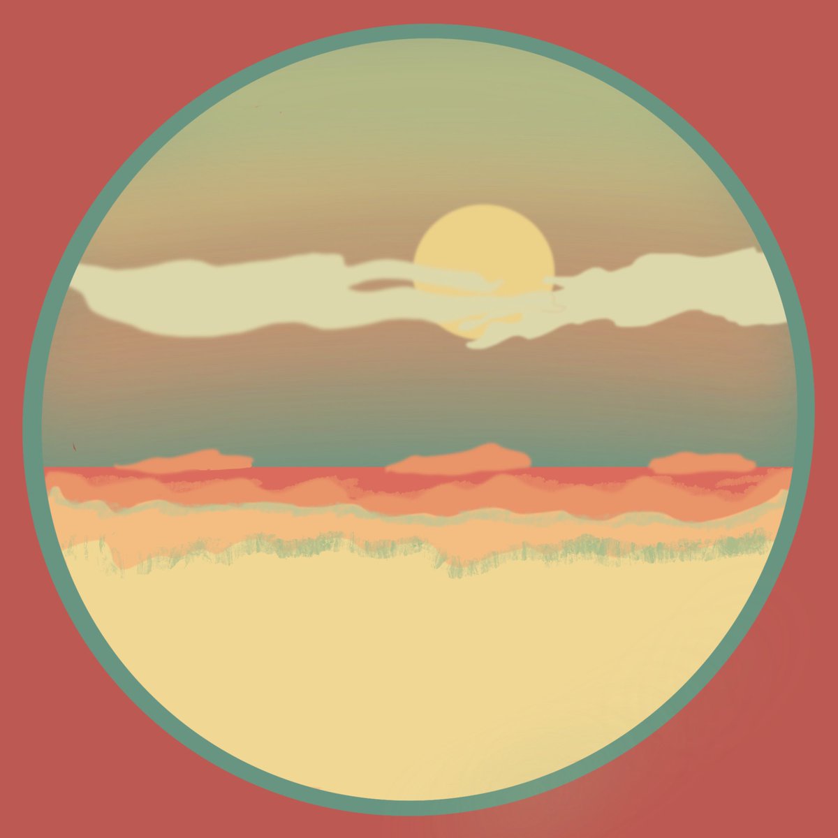 Visual experiment #5 for the album artwork and animation #tezos