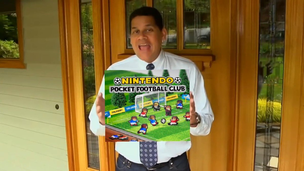 OnMyNintendo3DS's tweet photo. Okay, that’s all the time I’ve got. I gotta get back to playing Nintendo Pocket Football Club on my Nintendo 3DS. https://t.co/B88pfOhKye