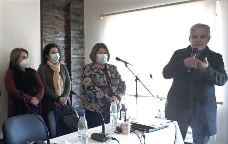 anefchile's tweet photo. 📸Una delegación del Directorio Nacional de #ANEF entregó hoy, en Valparaíso, un saludo a la Asamblea de #ANFACH. Además, se proyectaron los principales desafíos de la Agrupación para este periodo. https://t.co/WhtKwokaNK